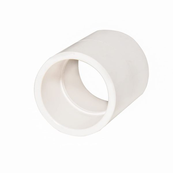 4-IN PVC Coupling Adapter Pipe Fittings Slip couplers (Socket x Socket) Schedule 40 (4 Inch)
