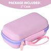 Peyyargo Storage Case Compatible with 3Doodler Start+ Essentials 3D Pen (Pink + Lilac)