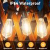 25Pack ST40 LED Replacement Light Bulbs,Vintage Edison Waterproof Shatterproof