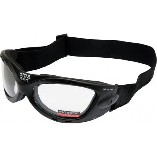 Yato Professional Safety Goggles Impact Safety Clear