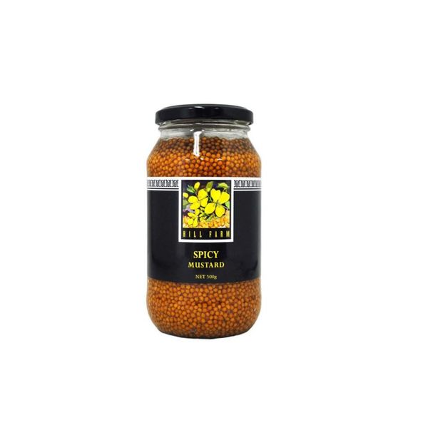 Hill Farm Spicy Mustard Food 17.6 oz (500 g)