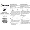 Electraline Outdoor Switch IP44 58062 - Push Button - Automatic - White