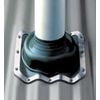 Black Rubber 04B Pipe Flashing 3"- 7" External Pipe diameters (75mm-175mm)