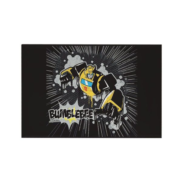 CafePress Transformers Comic Bumblebee Rectangle Magnet, 3"x2" Refrigerator Magnet