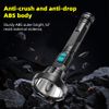 Rechargeable LED Flashlight Tactical Police Super Bright Torch 3 Mode Light