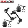 4pc Front Upper and Lower Ball Joints for Buick Rainier Trailblazer EXT