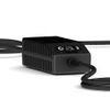 Commodore Plus/4 PSU OLED Digital Schwarz EU - Ersatznetzteil für Commodore Plus/4, EU-Stecker
