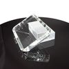 Clear Rectangular Square Glass Tiles Paperweight