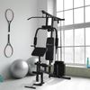 Multifunctional Workout Station for Chest Presses and Pull Up Exercise, 264 lbs