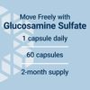 Glucosamine Sulfate 60 capsules
