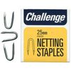 Netting Staples Zinced, 25MM (225G), Staples Fasteners, Hardware - 12024