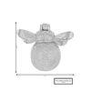 Generic Bumblebee Door Knocker, Chrome