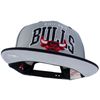 Mitchell & Ness Team Arch NBA Snapback - Chicago Bulls, Grey/Black