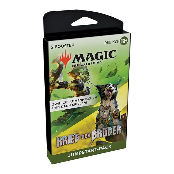 Magic: The Gathering Krieg der Brüder Jumpstart-Booster-2er-Pack (Deutsche Version)