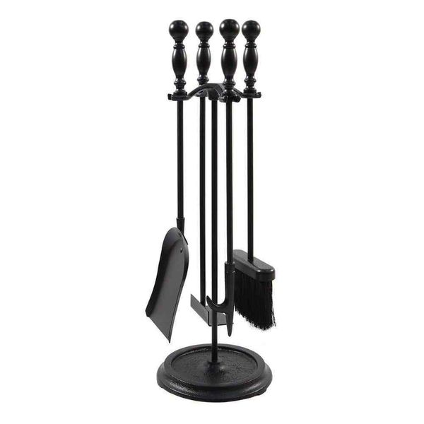 24"Tall 5-Piece Black Bolton Mini Fireplace Tool Set