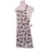 Poly Cotton Kitchen Apron Catch Patch Dogs Design
