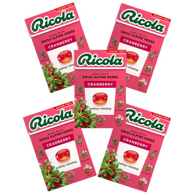 Licola Cranberry Herb Candy 1.4 oz (40 g) x 5 Packs