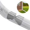 2 Pcs Gutter Extension Hinge, Downspout Extension Flip-Up Hinge, Easy DIY Installation on Any Size Rectangle or Square Downspout (2) (2)