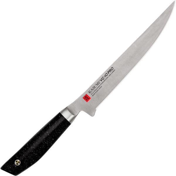 Sumikama 54015 Kasumi VG-10PRO Boning Knife, 5.9 inches (15 cm), V-Gold No. 10 with Honbade, Made in Japan, Seki City, Gifu Prefecture