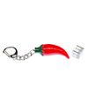 Miniblings Chili Key Ring Chain Pepperoni Peppers Red
