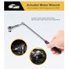 64180 Actuator Motor Tool Set w 5.5mm 7mm 8mm Socket & 1/4" Square Drive Adapter