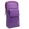 AKSHIDE Genuine Soft Leather Spectacles Case/Glasses Case/Glasses Pouch-Gc2 (Purple)