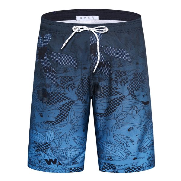 APTRO Mens Swim Trunks Swimming Shorts Board Shorts Quick Dry Summer Beach Shorts BS023 Blue XXL