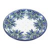 Blue Rose Polish Pottery Hyacinth Dinner Plate