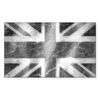 CafePress Union Jack Grey Rectangle Bumper Sticker Car Decal