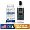 Endowmax Pill (60ct)+Eroluve (8.oz) Bundle -LArginine-Tribulus-Natural-Lubricant