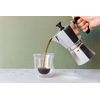 La Cafetière Venice Aluminium Espresso Maker, Three Cup, Silver, Gift Boxed