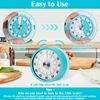 Kitchen Timer, Magnetic Kitchen Timer, Clock Digital Visual Timer 60-Minute Mechanical Kitchen Timer for Kids Teacher Classroom Meeting Children Adults