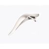 Ficcare Maximas Hair Clip Silver Matte - size Medium