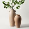 Afloral Terracotta Medium Ceramic Vase - 14"