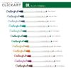 Zebra WYSS22-RB Clickart Water-Based Pen, Red Black