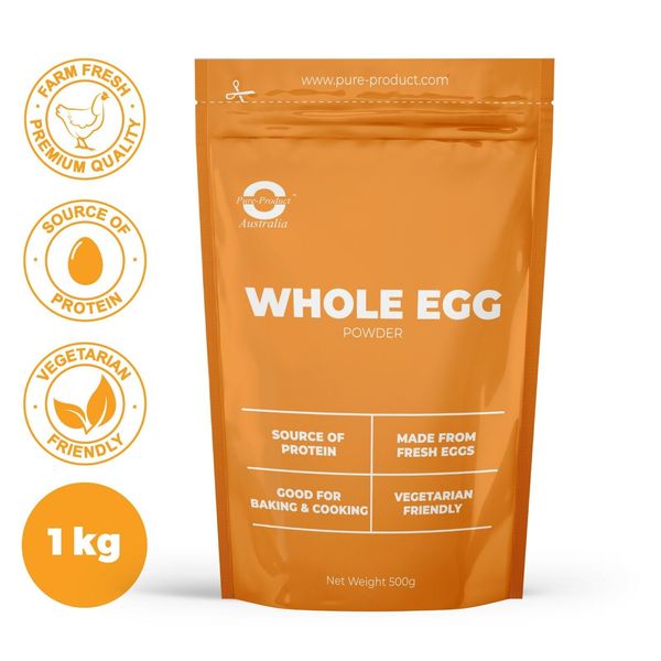 Whole egg powder 1KG - from the freshest eggs- for cooking/baking/shakes