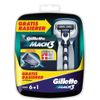 Gillette Mach3 Blades Of 6 With Free Razor