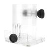 ANGGREK Katsu Router Base,Work,Woodworking Trimmer Router Transparent Plastic Base Power Tool Protective Accessory (Thick section)