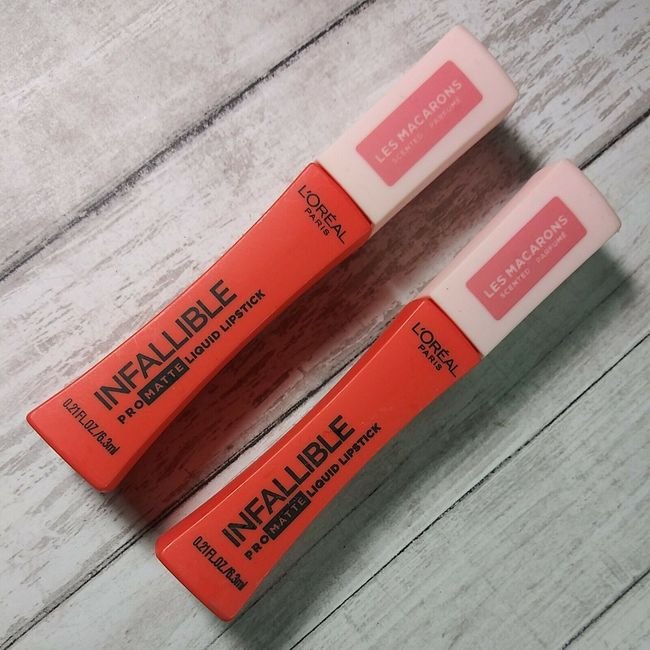 2x L'oreal Paris Infallible Pro-matte Liquid Lipstick #826 Mademoiselle Mango