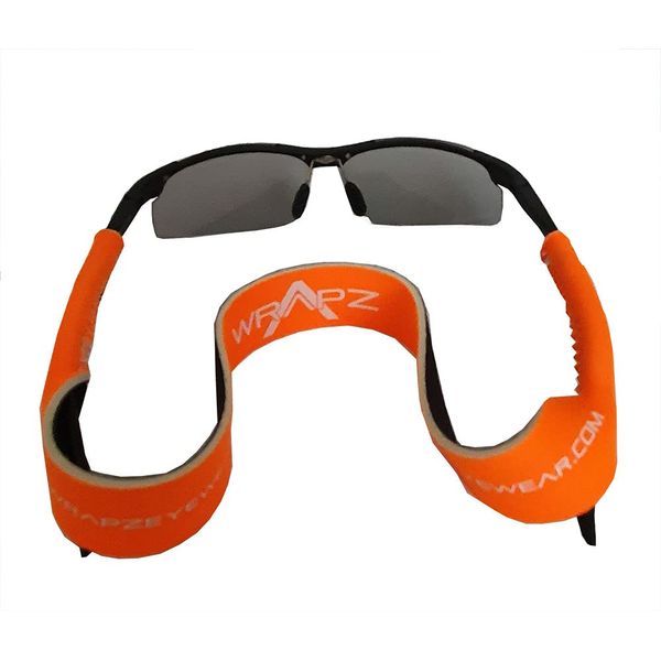 WrApz Orange Neoprene Floating Glasses Retaining Strap