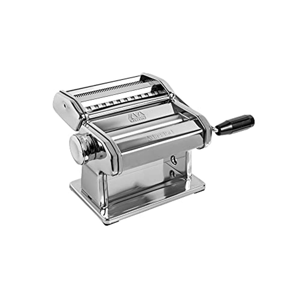 Marcato Spaghetti Cutter Attachment, Made in Italy, Works with Atlas 150  Pasta Machine, 7 x 2.75, Silver 