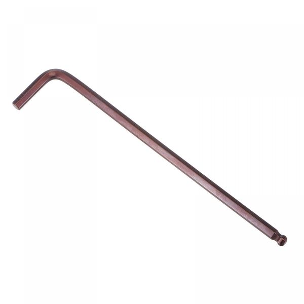 sourcing map 6mm Ball End Hex Key Wrench, L Shaped Long Arm S2 Steel Repairing Tool, Metric