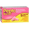 Pepto Bismol Original Digestive 5 Symptom Relief Caplets 24ct