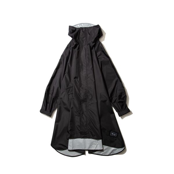 Kiu K163-900-R 2023 New Standard Rain Poncho Rain Poncho, Rain Protection, For Heavy Rain, Typhoon, Rainy Season, Raincoat, Poncho, Rain Gear, Rain Gappa, Rain Feather, Water Repellent, Waterproof,