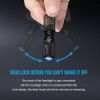 Updated MINI2S 220 Lumens Ultra Mini Keychain EDC Flashlight Rechargeable Torch