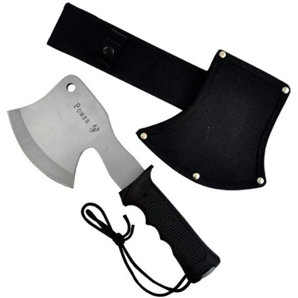 Fury Recon Survival Axe, 10.75-Inch Zinc Aluminum Handle with Compass and Survival Kit