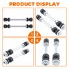 FRONT SWAY BAR END LINKS KIT & STABILIZER BAR BUSHINGS SET FOR CHEVY GMC