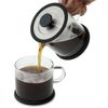 FORLIFE 827 Coffee Press, Clear, Black