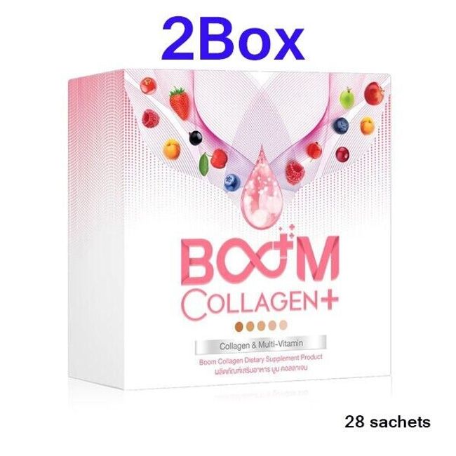 2X Boom Collagen Plus beautiful reduce dark spots healthy skin&internal system