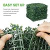 12Pack 20"x 20" Grass Wall Panels Artificial Boxwood Panels Privacy Hedge Screen